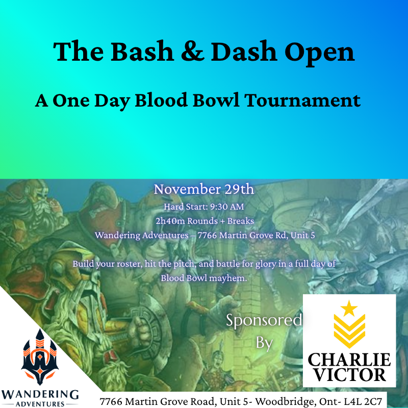 The Bash & Dash Open