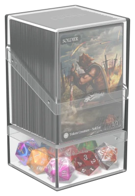Ultimate Guard: Boulder 'n' Tray- Clear