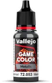 Vallejo Game Color Metallic NEW- Chainmail