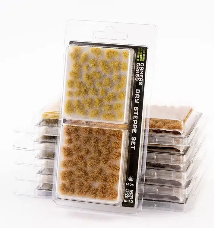 Gamers Grass- Dry Steppe Tuft Set - Wild