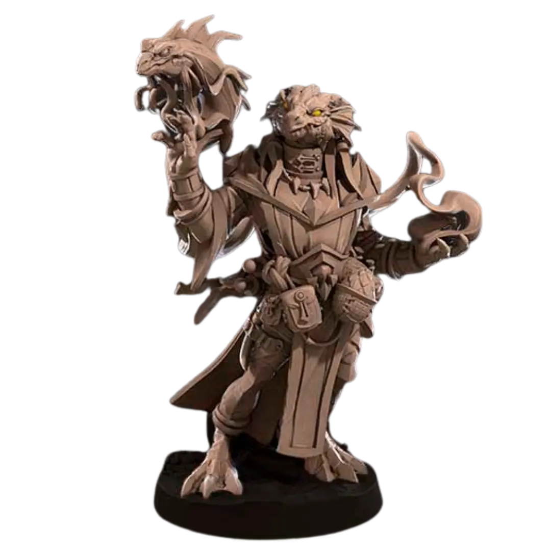 3D Prints: Dragonborn Wizard