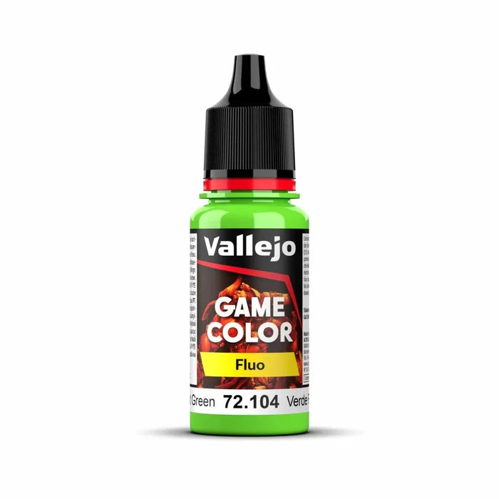 Vallejo Game Color Fluorescent- Green Vallejo