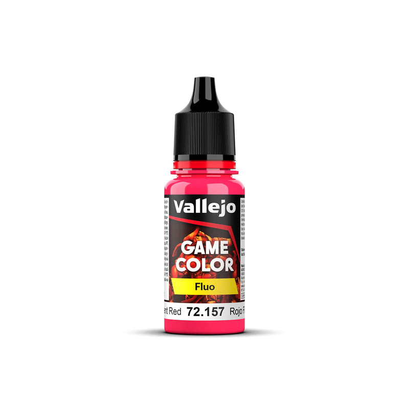 Vallejo Game Color Fluorescent- Red Vallejo