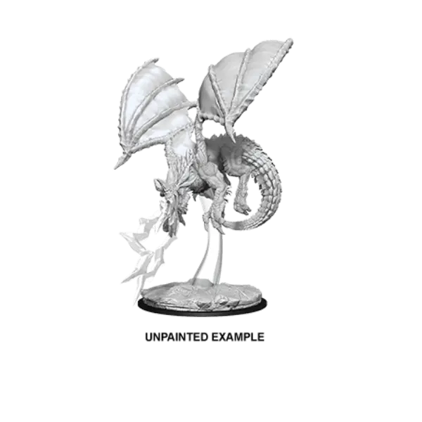 D&D Marvelous Unpainted Wave 8- Young Blue Dragon