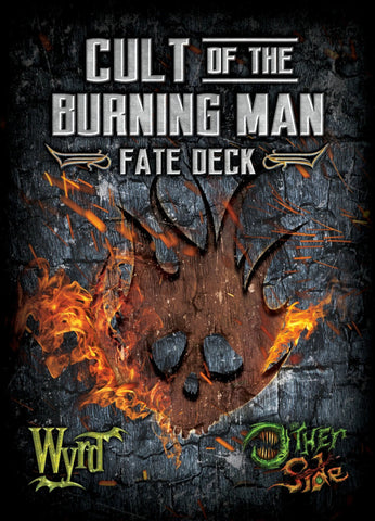 Malifaux: Cult of the Burning Man Fate Deck Wandering Adventures