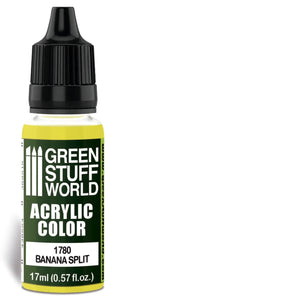 GreenStuffWorld Acrylic Paint: Banana Split