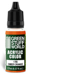 GreenStuffWorld Acrylic Paint: Ember Orange