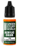 GreenStuffWorld Acrylic Paint: Flaming Orange