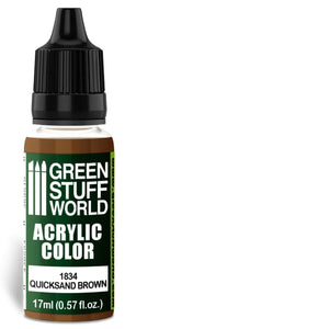 GreenStuffWorld Acrylic Paint: Quicksand Brown