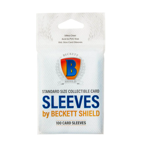 Beckett Shield Standard Size Collectible Card Sleeves (100)