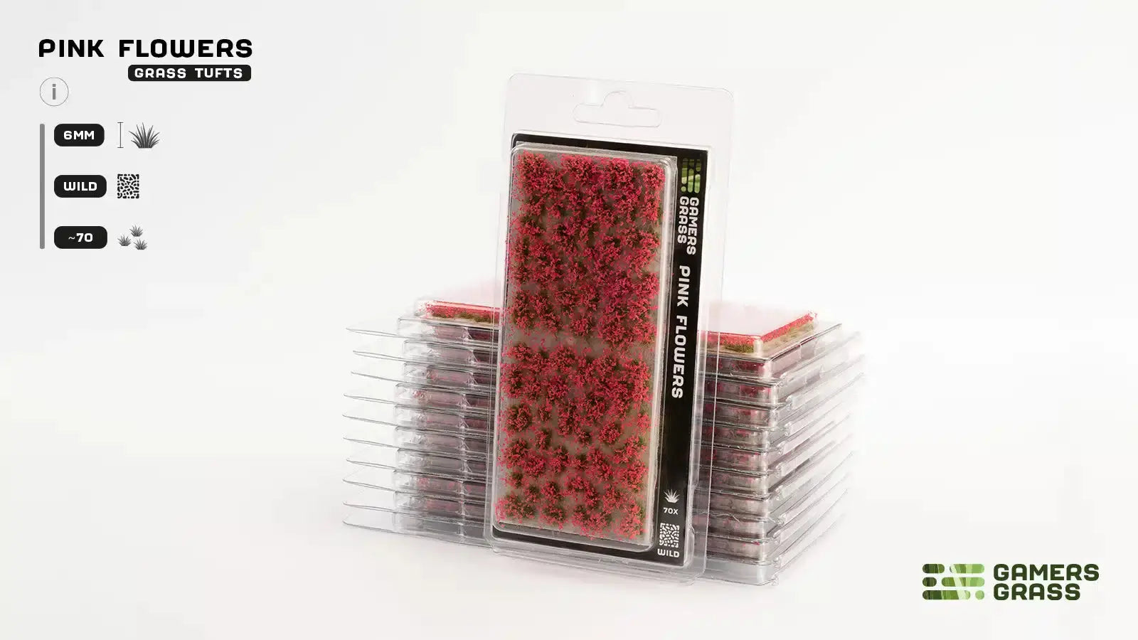 Gamers Grass- Pink Flowers - Wild