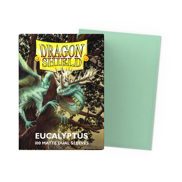 Dragon Shield Sleeves- EUCALYPTUS- Dual Matte 100CT