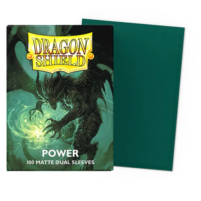 Dragon Shield Sleeves- POWER- Dual Matte 100CT