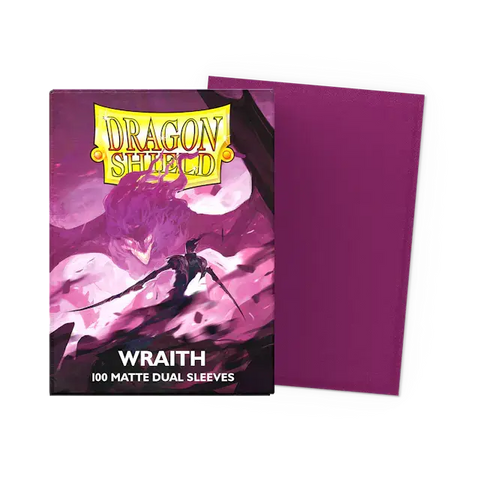 Dragon Shield Sleeves- WRAITH- Dual Matte 100CT Wandering Adventures