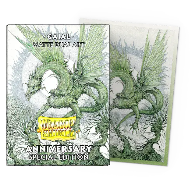 Dragon Shield Anni. Ed.- GAIAL- Dual Matte 100CT