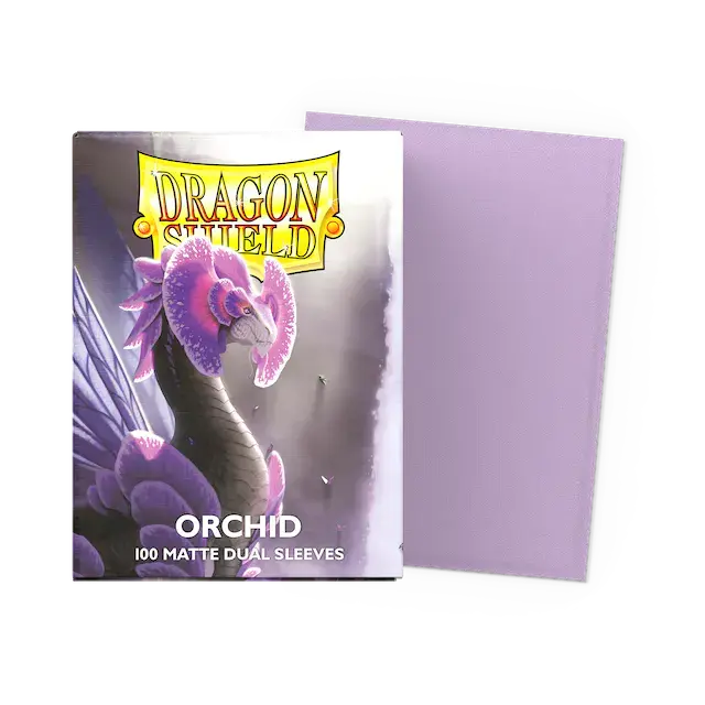 Dragon Shield Sleeves- ORCHID - Dual Matte 100CT
