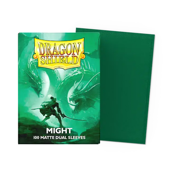 Dragon Shield Sleeves- MIGHT- Dual Matte 100CT Wandering Adventures