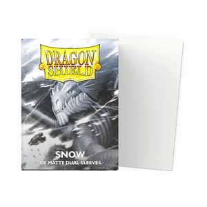 Dragon Shield Sleeves- SNOW- Dual Matte 100CT