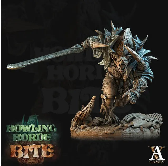 3D Print: Gnoll Brute (D)