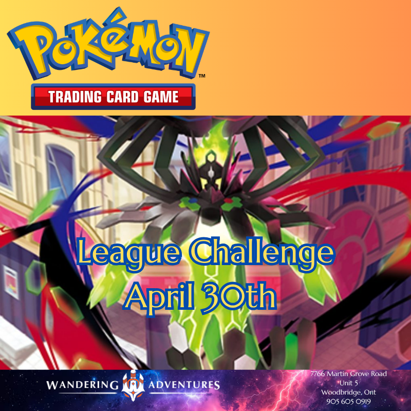 Pokemon League Challenge (April)
