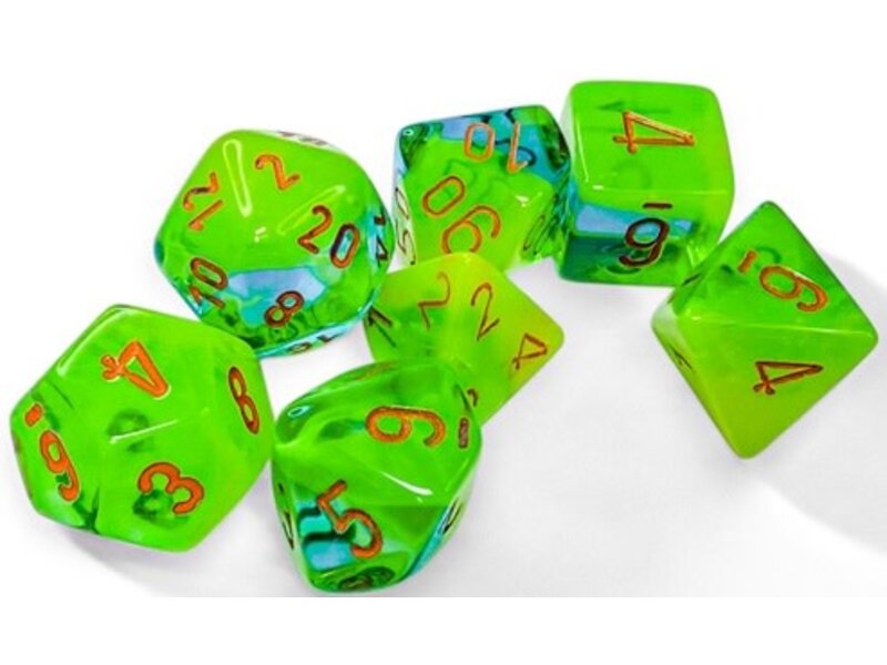 Gemini Plasma Green-Teal/orange 7-Die Set