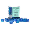 Gemini Blue-Blue/ light blue Dice Block (36 Dice)