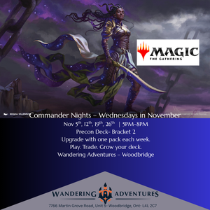 MTG: Commander Season (November)