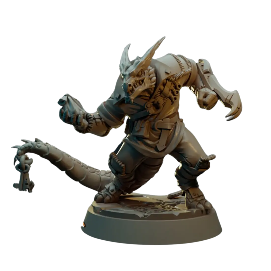 3D Prints: Dragonborn Rogue