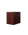 Double Shell - Blood Red/Black - Deck Box