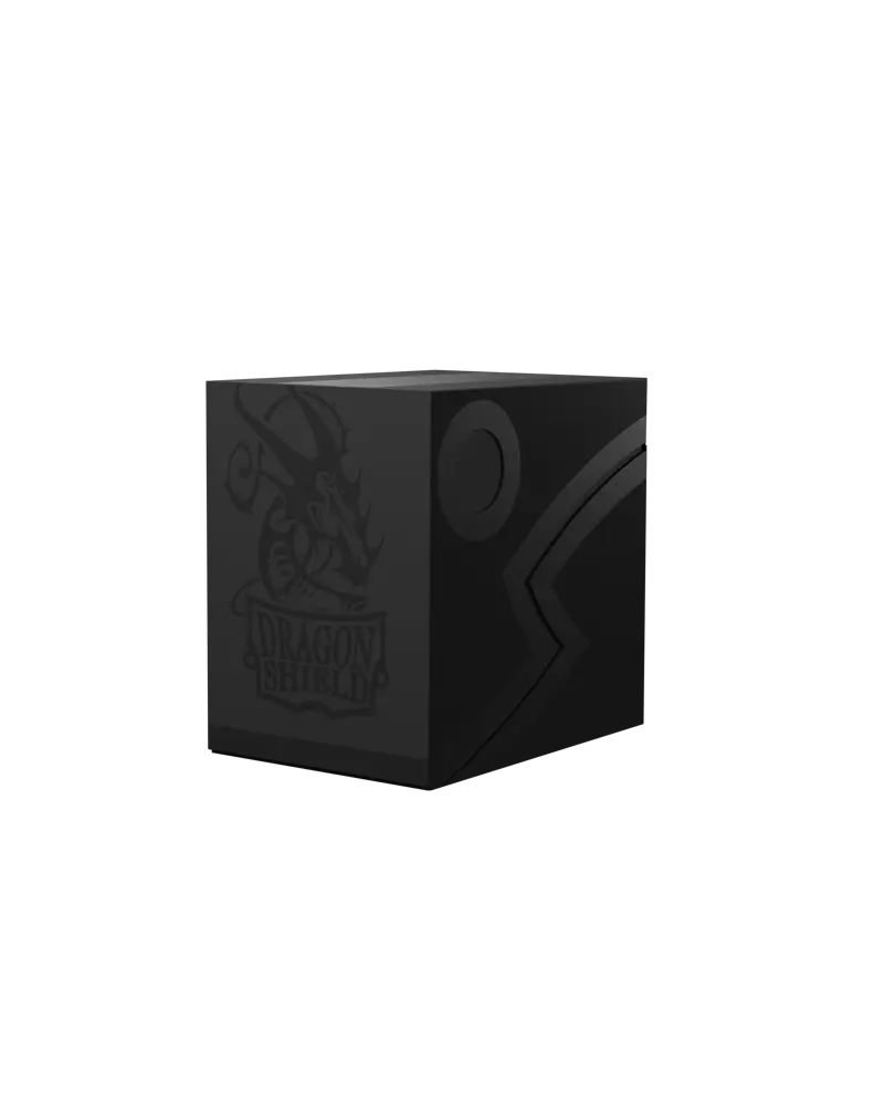 Double Shell - Shadow Black/Black - Deck Box