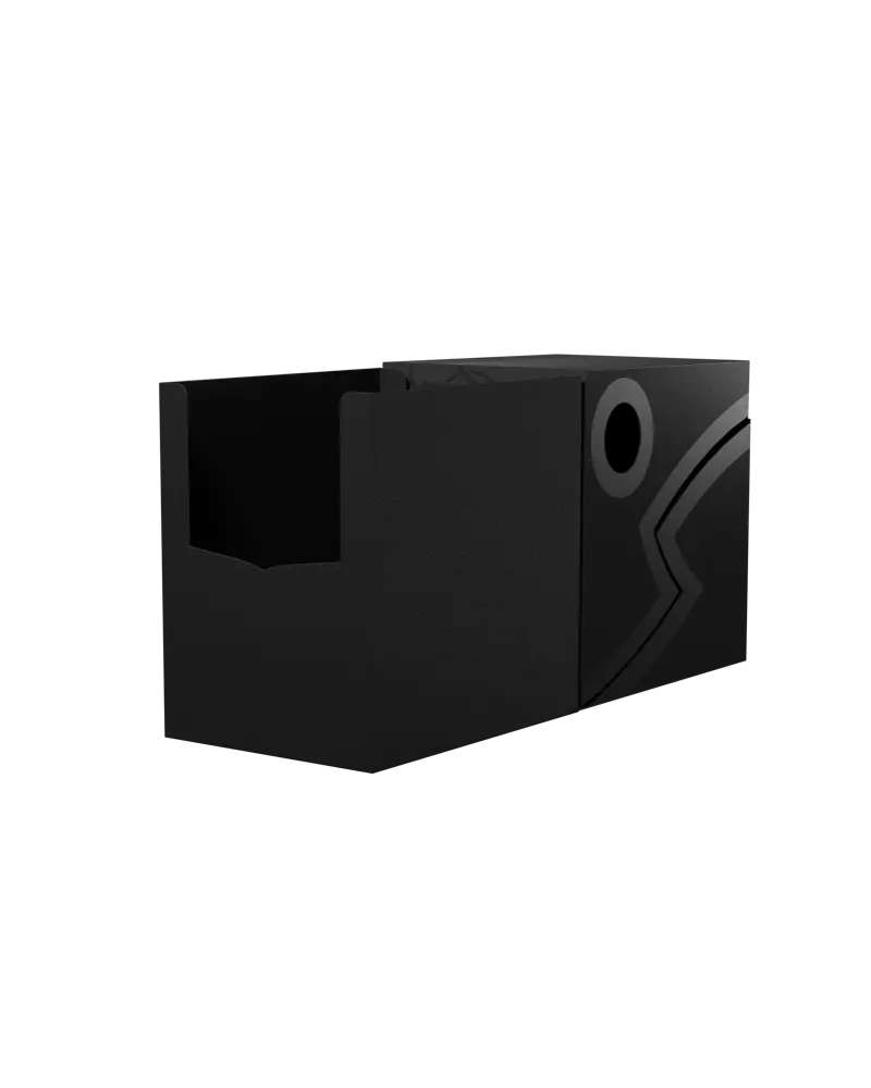Double Shell - Shadow Black/Black - Deck Box