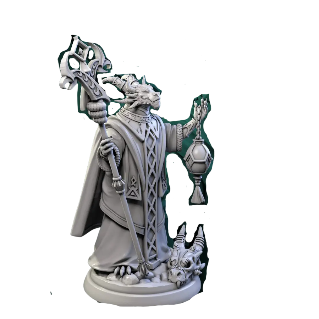3D Prints: Dragonborn Priest