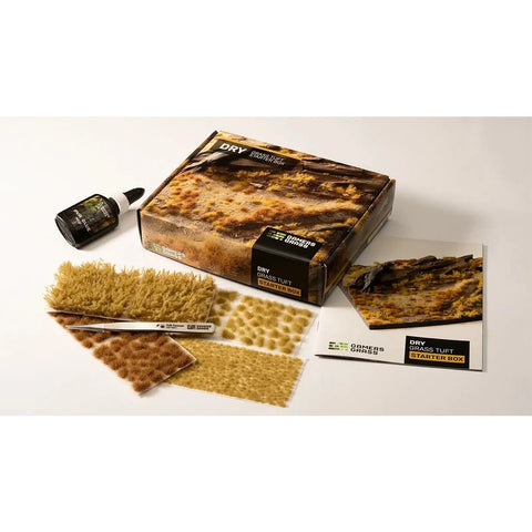 Gamers Grass- Dry Grass Tuft Starter Box Wandering Adventures