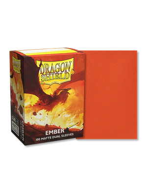 Dragon Shield Sleeves- EMBER- Dual Matte 100CT
