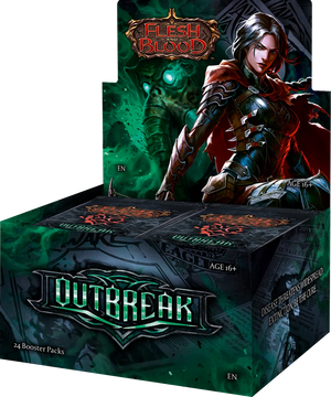 Flesh and Blood: Outbreak Booster Display