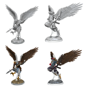 D&D Marvelous Unpainted- Aarakocra Fighters - Wave 17