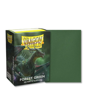 Dragon Shield Sleeves-FOREST GREEN- Matte 100CT