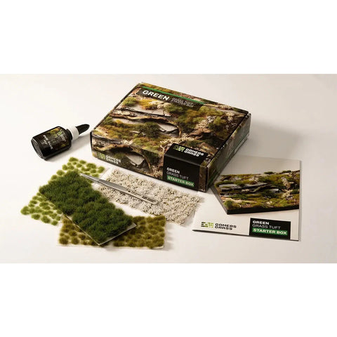 Gamers Grass- Green Grass Tuft Starter Box