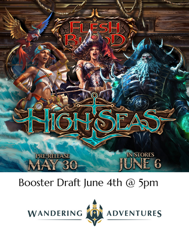 High Seas Booster Draft June 4th @ 6PM (On-Demand)