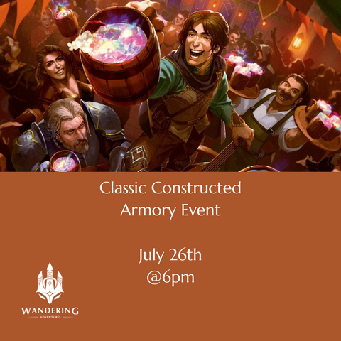 Flesh and Blood Armory: CC- July 26th 6PM