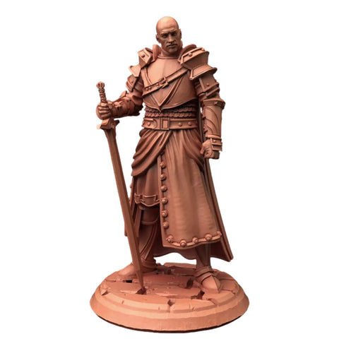 3D Prints: Male Human Knight Wandering Adventures