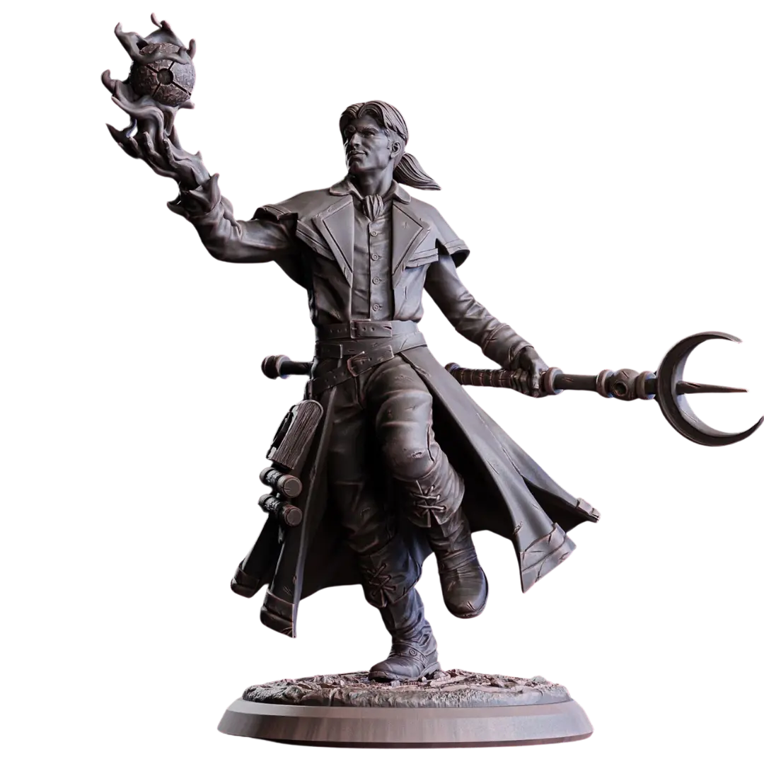 3D Prints: Human Lunar Sorcerer