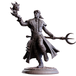 3D Prints: Human Lunar Sorcerer Wandering Adventures