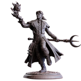 3D Prints: Human Lunar Sorcerer Wandering Adventures