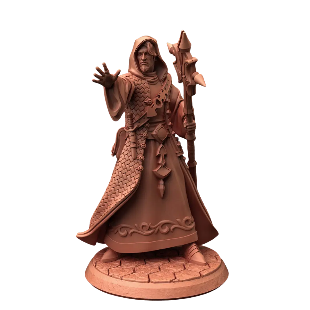 3D Prints: Male Sorcerer