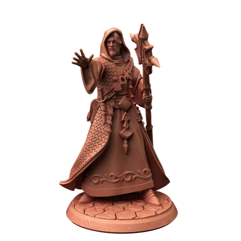 3D Prints: Male Sorcerer Wandering Adventures