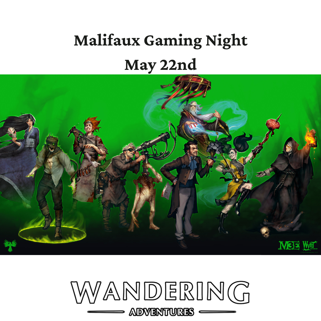 Malifaux Gaming Night: May