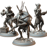 3D Print: Mana Goblins (x3) Wandering Adventures