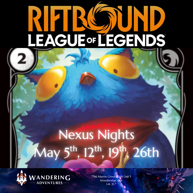 Riftbound TCG: Nexus Nights (May)