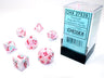 Festive Pop Art/ red 7-Die Set